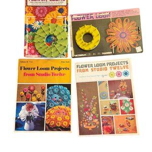 Vintage Flower Looms with Books 📚